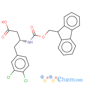 CAS No:269396-57-8 Benzenebutanoic acid,3,4-dichloro-b-[[(9H-fluoren-9-ylmethoxy)carbonyl]amino]-,(bR)-