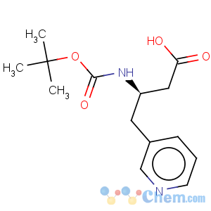CAS No:269396-65-8 3-Pyridinebutanoicacid, b-[[(1,1-dimethylethoxy)carbonyl]amino]-,(bR)-
