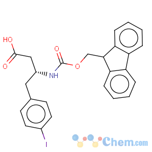 CAS No:269396-73-8 Benzenebutanoic acid, b-[[(9H-fluoren-9-ylmethoxy)carbonyl]amino]-4-iodo-,(bR)-