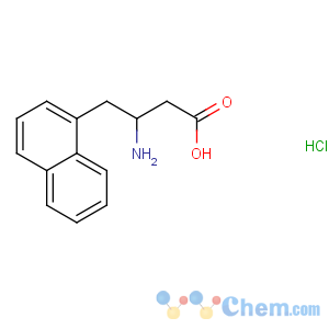 CAS No:269398-88-1 (3R)-3-amino-4-naphthalen-1-ylbutanoic acid