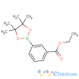 CAS No:269410-00-6 ethyl 3-(4,4,5,5-tetramethyl-1,3,2-dioxaborolan-2-yl)benzoate