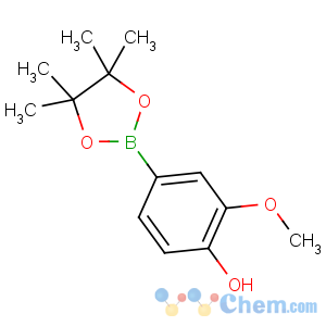 CAS No:269410-22-2 2-methoxy-4-(4,4,5,5-tetramethyl-1,3,2-dioxaborolan-2-yl)phenol