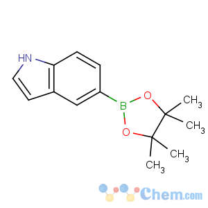 CAS No:269410-24-4 5-(4,4,5,5-tetramethyl-1,3,2-dioxaborolan-2-yl)-1H-indole
