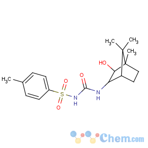 CAS No:26944-48-9 1-(3-hydroxy-4,7,<br />7-trimethyl-2-bicyclo[2.2.1]heptanyl)-3-(4-methylphenyl)sulfonylurea