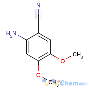 CAS No:26961-27-3 2-amino-4,5-dimethoxybenzonitrile