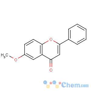 CAS No:26964-24-9 6-methoxy-2-phenylchromen-4-one