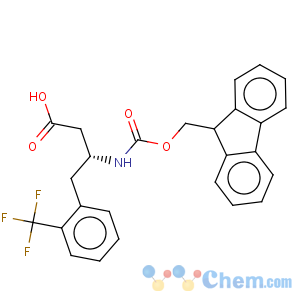 CAS No:269726-72-9 Benzenebutanoic acid, b-[[(9H-fluoren-9-ylmethoxy)carbonyl]amino]-2-(trifluoromethyl)-,(bR)-