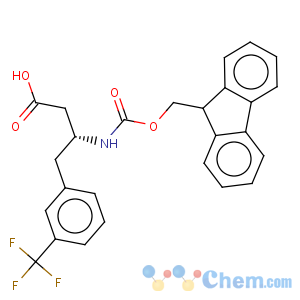 CAS No:269726-75-2 Benzenebutanoic acid, b-[[(9H-fluoren-9-ylmethoxy)carbonyl]amino]-3-(trifluoromethyl)-,(bR)-