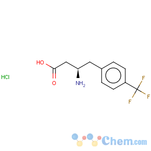 CAS No:269726-76-3 Benzenebutanoic acid, b-amino-4-(trifluoromethyl)-, (bR)-