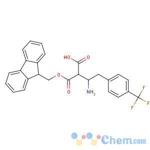 CAS No:269726-78-5 (2R)-3-amino-2-(9H-fluoren-9-ylmethoxycarbonyl)-4-[4-(trifluoromethyl)<br />phenyl]butanoic acid