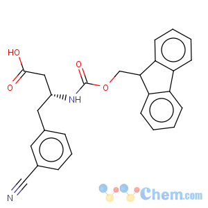 CAS No:269726-84-3 Benzenebutanoicacid, 3-cyano-b-[[(9H-fluoren-9-ylmethoxy)carbonyl]amino]-,(bR)-