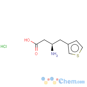 CAS No:269726-91-2 (r)-3-amino-4-(3-thienyl)butanoic acid hydrochloride