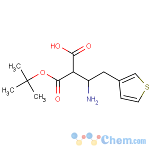 CAS No:269726-92-3 (2R)-3-amino-2-[(2-methylpropan-2-yl)oxycarbonyl]-4-thiophen-3-<br />ylbutanoic acid