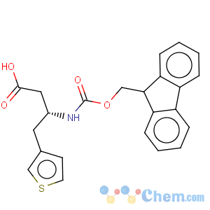 CAS No:269726-93-4 3-Thiophenebutanoicacid, b-[[(9H-fluoren-9-ylmethoxy)carbonyl]amino]-,(bR)-