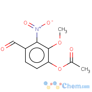 CAS No:2698-69-3 Benzaldehyde,4-(acetyloxy)-3-methoxy-2-nitro-