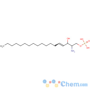 CAS No:26993-30-6 [(E,2S,3R)-2-amino-3-hydroxyoctadec-4-enyl] dihydrogen phosphate