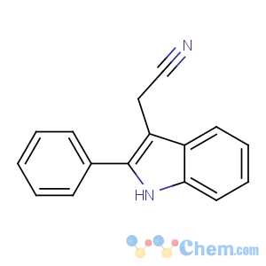 CAS No:27005-52-3 2-(2-phenyl-1H-indol-3-yl)acetonitrile
