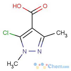 CAS No:27006-82-2 5-chloro-1,3-dimethylpyrazole-4-carboxylic acid
