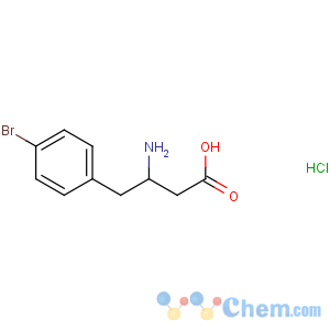 CAS No:270062-84-5 (3S)-3-amino-4-(4-bromophenyl)butanoic acid