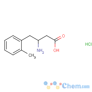 CAS No:270062-89-0 (3S)-3-amino-4-(2-methylphenyl)butanoic acid