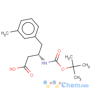 CAS No:270062-93-6 Boc-(S)-3-Amino-4-(3-methylphenyl)butyric acid