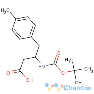 CAS No:270062-96-9 4-(4-methylphenyl)-3-[(2-methylpropan-2-yl)oxycarbonylamino]butanoic<br />acid