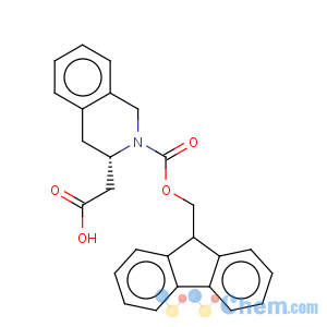 CAS No:270062-99-2 3(1H)-Isoquinolineaceticacid, 2-[(9H-fluoren-9-ylmethoxy)carbonyl]-3,4-dihydro-, (3S)-