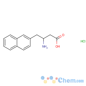 CAS No:270063-39-3 (3S)-3-amino-4-naphthalen-2-ylbutanoic acid