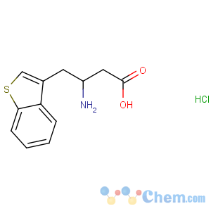 CAS No:270063-44-0 (3S)-3-amino-4-(1-benzothiophen-3-yl)butanoic acid