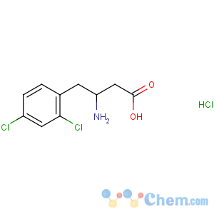 CAS No:270063-47-3 (3S)-3-amino-4-(2,4-dichlorophenyl)butanoic acid