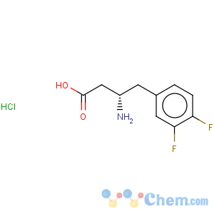 CAS No:270063-53-1 Benzenebutanoic acid, b-amino-3,4-difluoro-, (bS)-