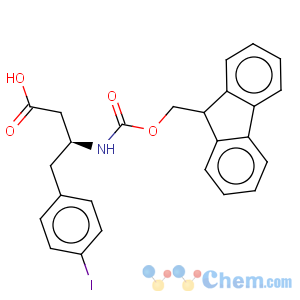 CAS No:270065-72-0 Benzenebutanoic acid, b-[[(9H-fluoren-9-ylmethoxy)carbonyl]amino]-4-iodo-,(bS)-