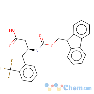 CAS No:270065-75-3 Benzenebutanoic acid, b-[[(9H-fluoren-9-ylmethoxy)carbonyl]amino]-2-(trifluoromethyl)-,(bS)-