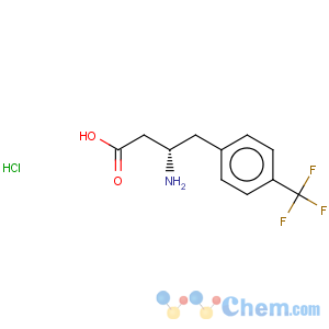 CAS No:270065-79-7 Benzenebutanoic acid, b-amino-4-(trifluoromethyl)-, (bS)-