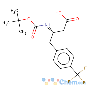 CAS No:270065-80-0 Benzenebutanoic acid, b-[[(1,1-dimethylethoxy)carbonyl]amino]-4-(trifluoromethyl)-,(bS)-
