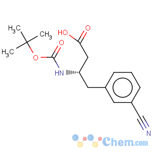 CAS No:270065-86-6 Benzenebutanoic acid,3-cyano-b-[[(1,1-dimethylethoxy)carbonyl]amino]-,(bS)-