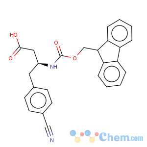 CAS No:270065-90-2 Benzenebutanoic acid,4-cyano-b-[[(9H-fluoren-9-ylmethoxy)carbonyl]amino]-,(bS)-