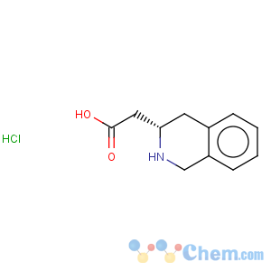 CAS No:270082-22-9 (S)-1,2,3,4-Tetrahydro-3-isoquinolineacetic acid hydrochloride