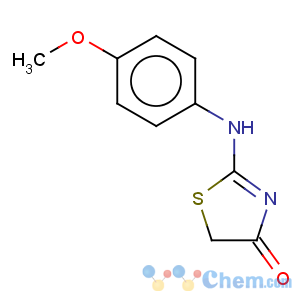 CAS No:27052-12-6 4(5H)-Thiazolone,2-[(4-methoxyphenyl)amino]-