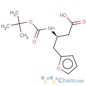 CAS No:270596-33-3 2-Furanbutanoic acid, b-[[(1,1-dimethylethoxy)carbonyl]amino]-,(bR)-