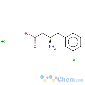 CAS No:270596-38-8 (S)-3-Amino-4-(3-chlorophenyl)butyric acid hydrochloride