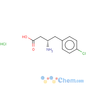CAS No:270596-41-3 (S)-3-Amino-4-(4-chlorophenyl)butyric acid hydrochloride