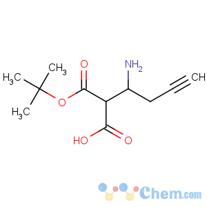 CAS No:270596-47-9 (2S)-3-amino-2-[(2-methylpropan-2-yl)oxycarbonyl]hex-5-ynoic acid