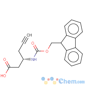 CAS No:270596-48-0 Fmoc-(S)-3-amino-5-hexynoic acid