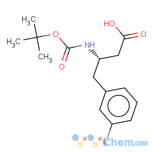 CAS No:270596-51-5 Boc-(S)-3-Amino-4-(3-fluorophenyl)butyric acid