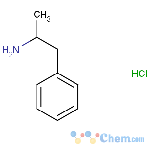 CAS No:2706-50-5 Benzeneethanamine, a-methyl-, hydrochloride (1:1)