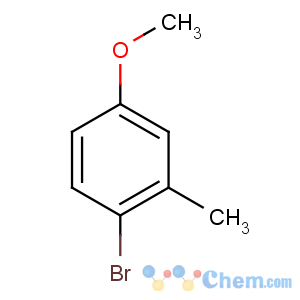 CAS No:27060-75-9 1-bromo-4-methoxy-2-methylbenzene