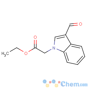 CAS No:27065-94-7 ethyl 2-(3-formylindol-1-yl)acetate