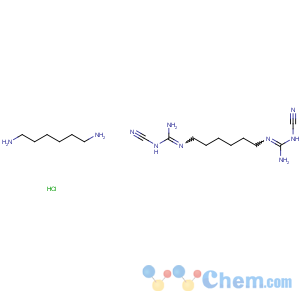 CAS No:27083-27-8 2-[6-[[amino-(cyanoamino)methylidene]amino]hexyl]-1-cyanoguanidine