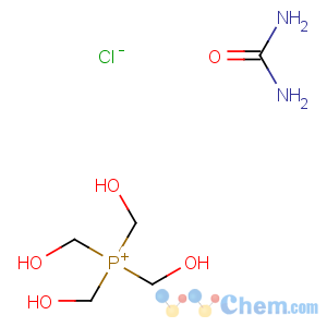 CAS No:27104-30-9 Tetrakis(hydroxymethyl)phosphonium chloride urea polymer